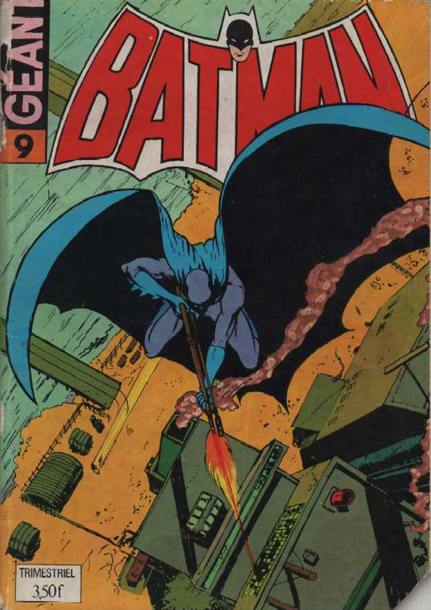 Scan de la Couverture Batman Gant n 9